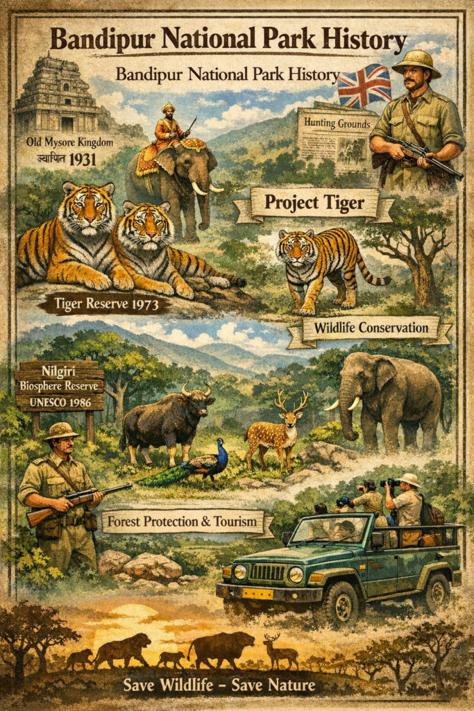 Bandipur National Park History