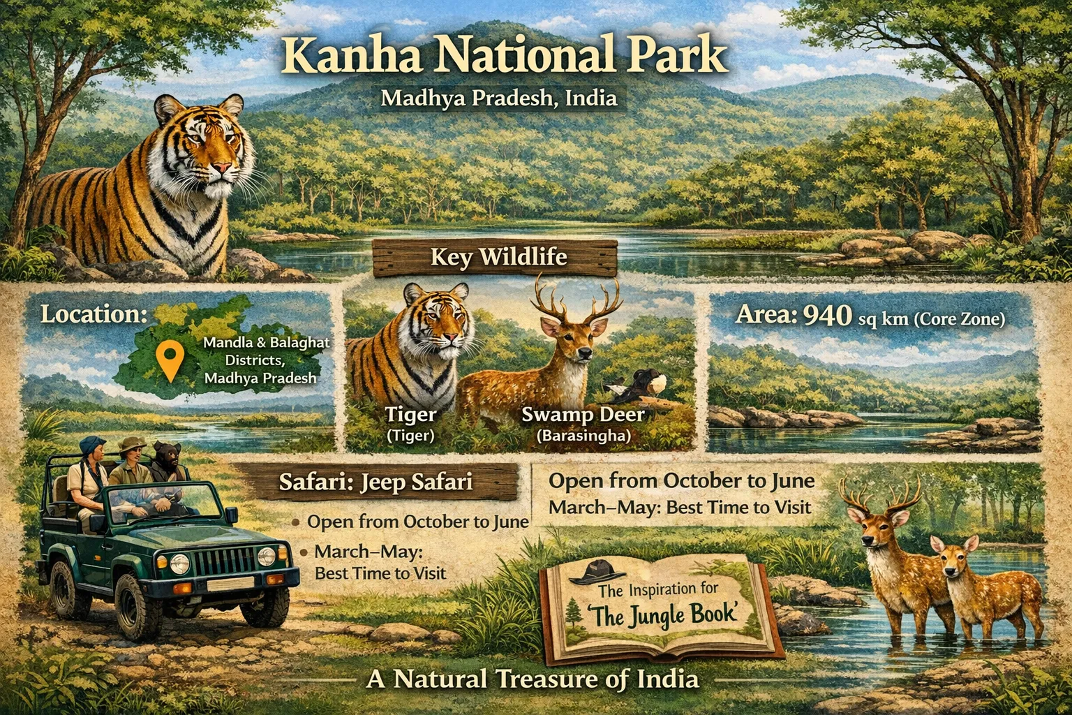 kanha national park information