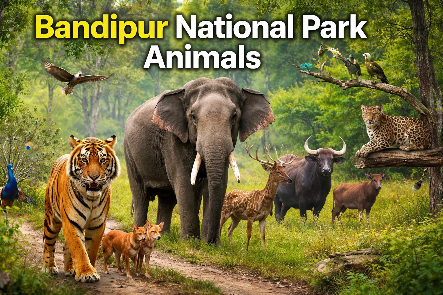 Bandipur National Park Animals