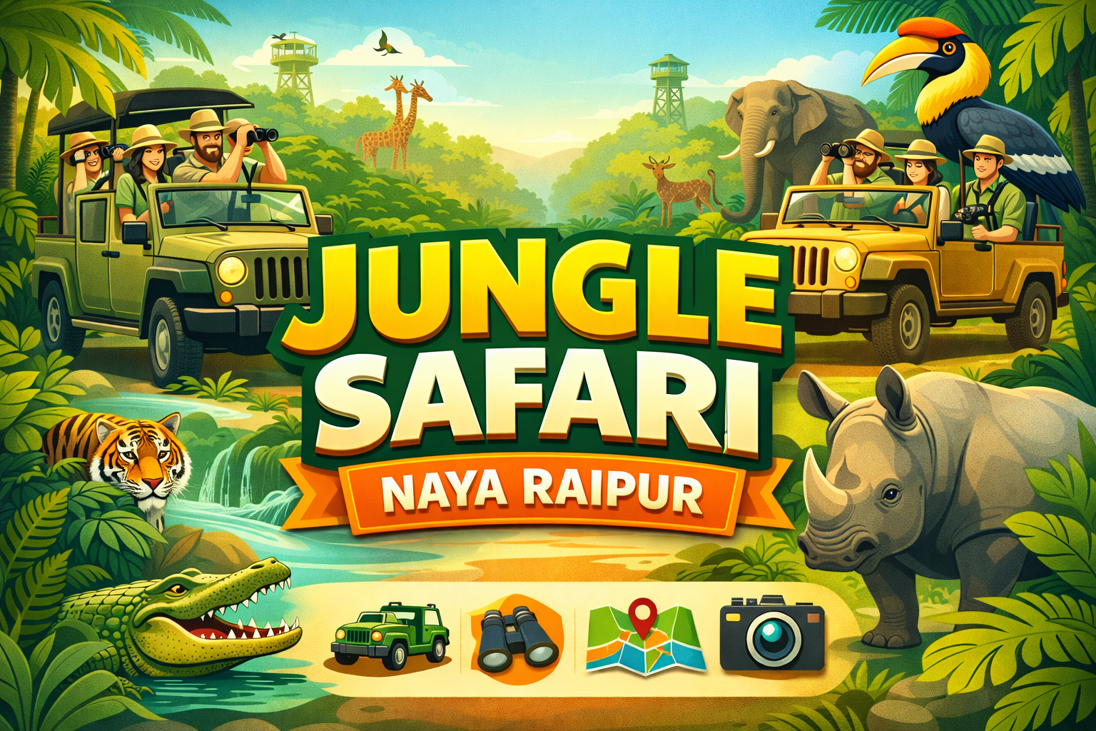 jungle safari naya raipur