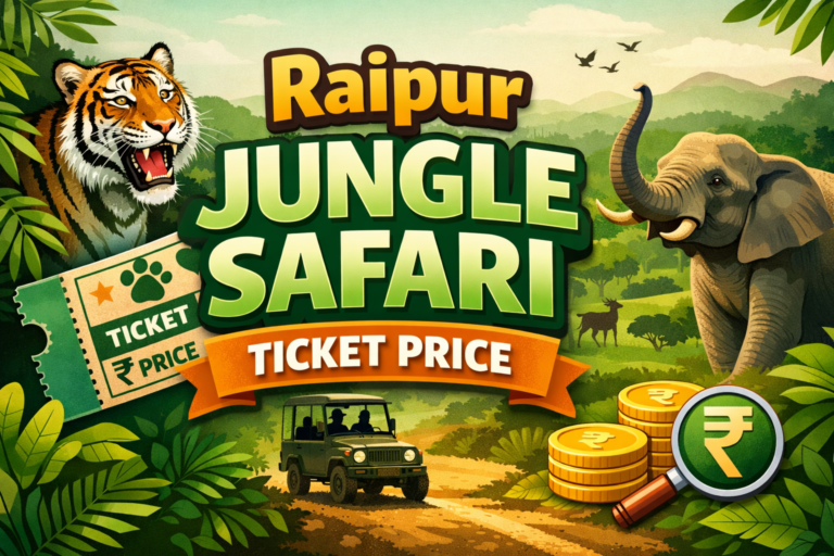 raipur jungle safari ticket price