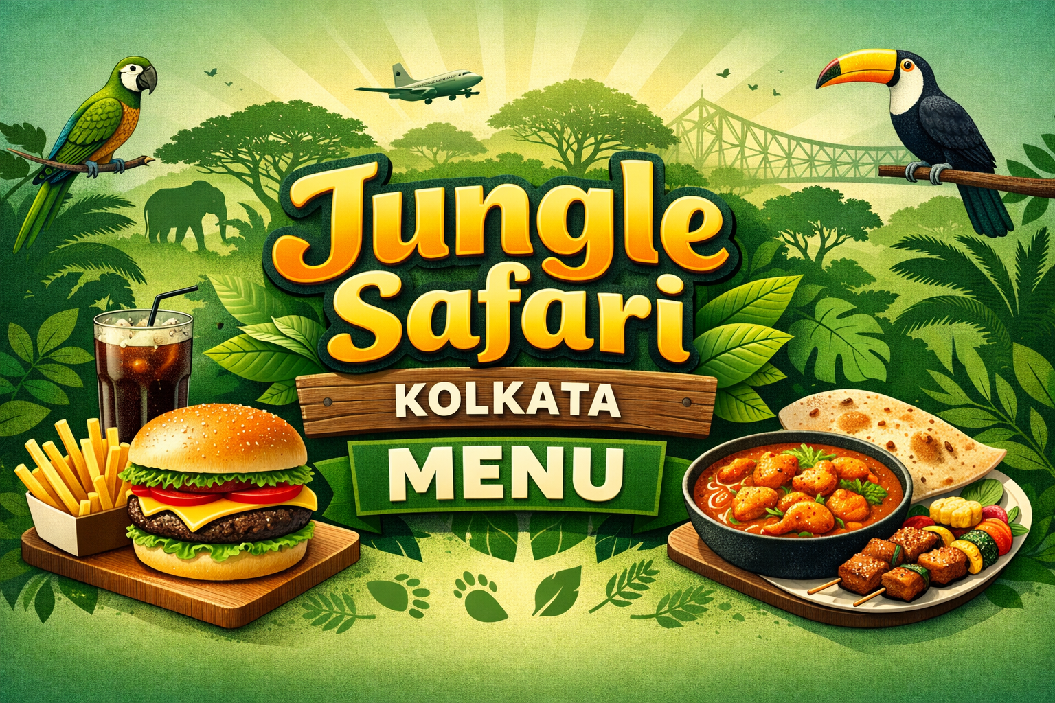 Jungle Safari Kolkata Menu