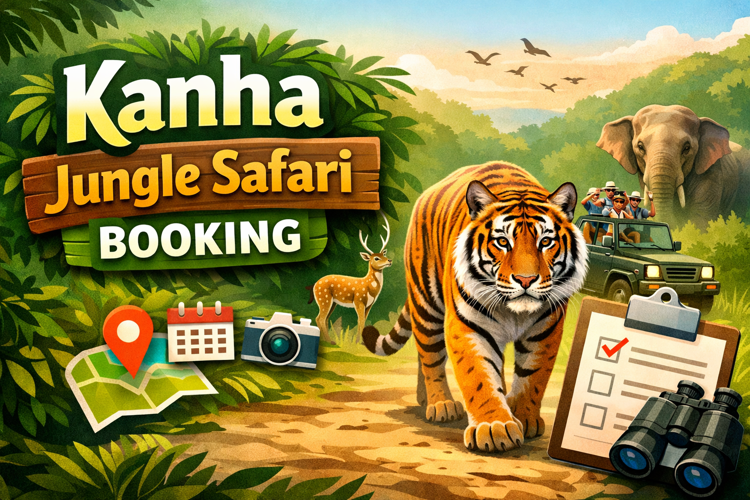 Kanha Jungle Safari Booking