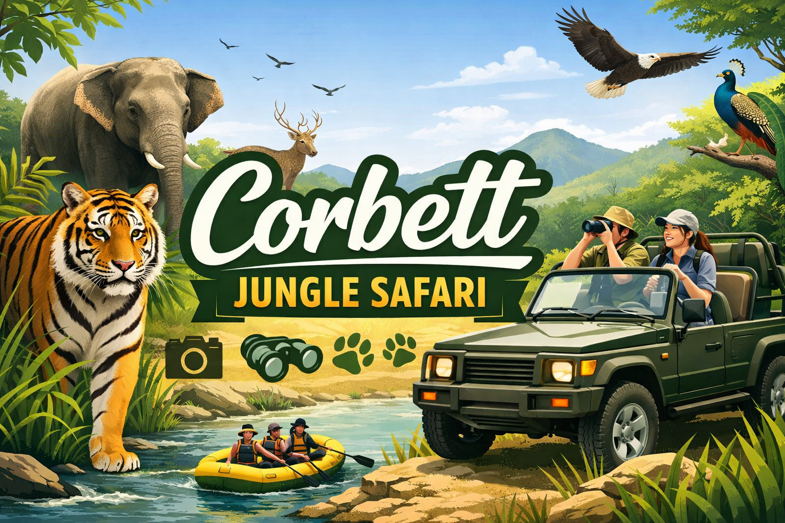 Corbett Jungle Safari