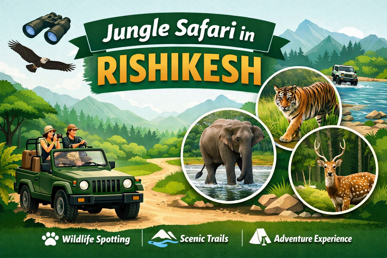 Jungle Safari in Rishikesh