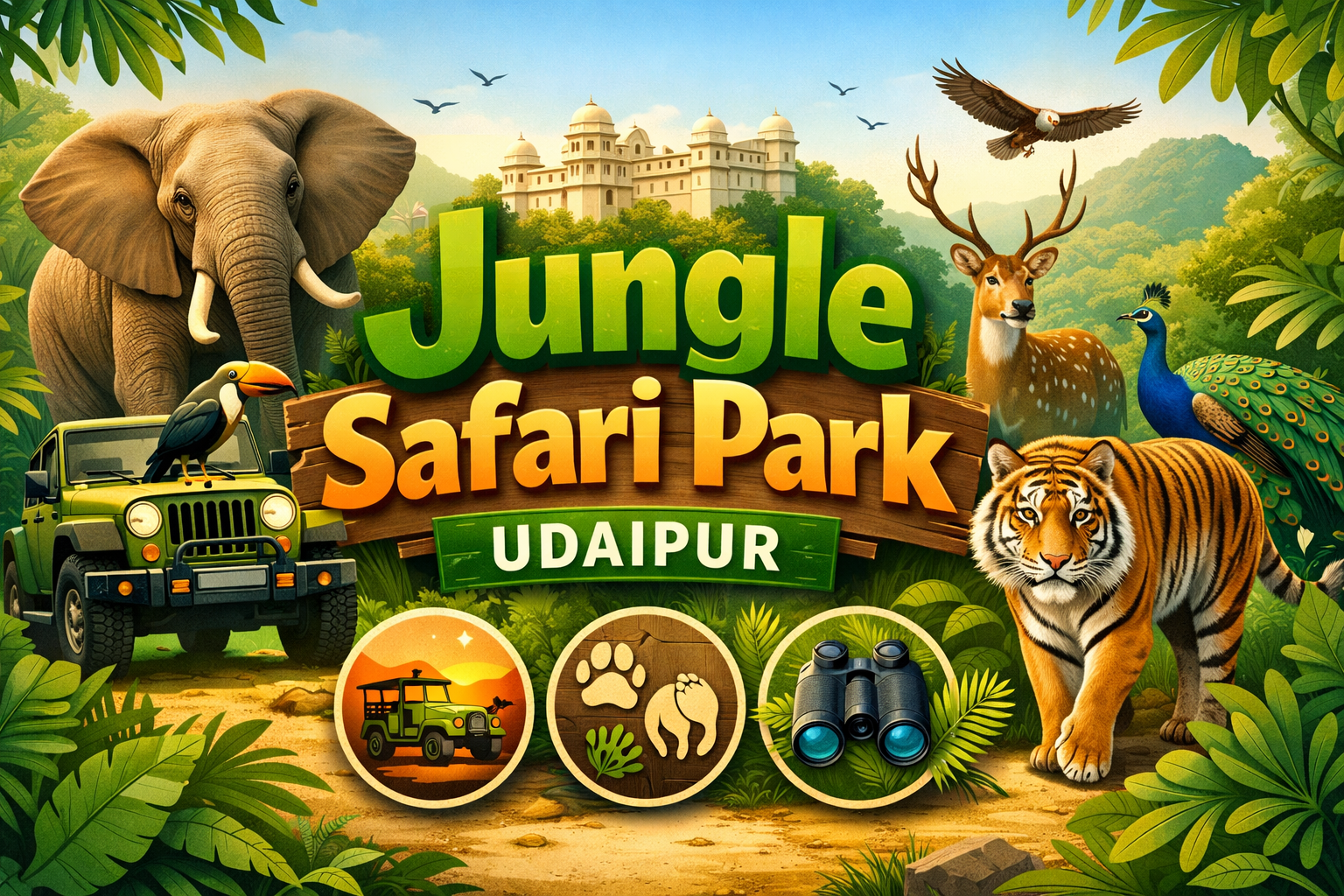Jungle Safari Park Udaipur