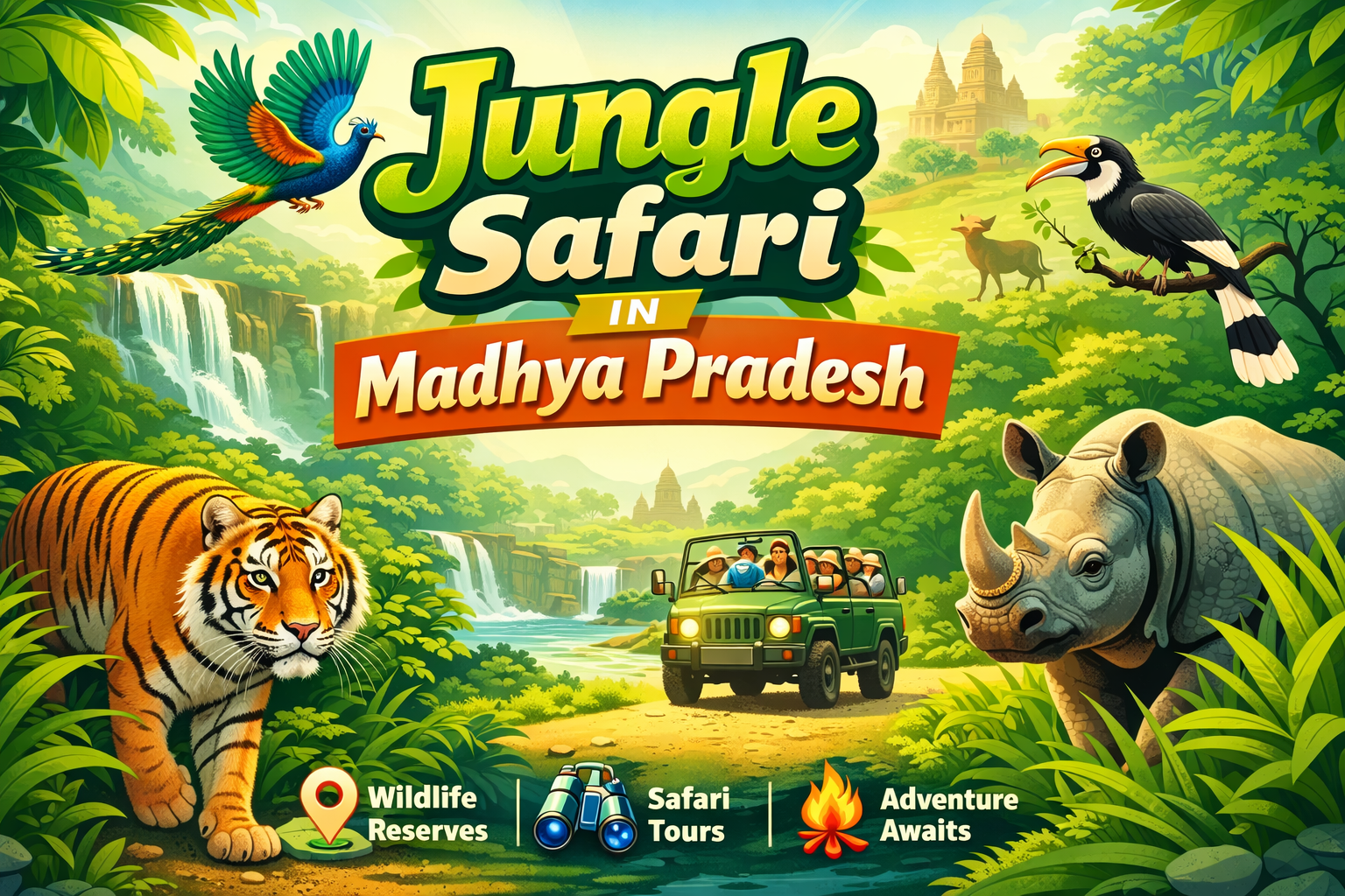 jungle safari in madhya pradeshi