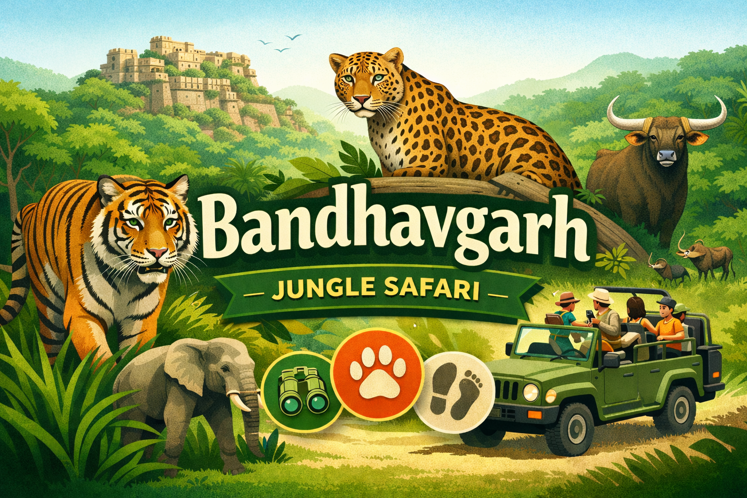 Bandhavgarh jungle safari