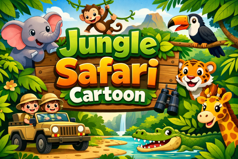 Jungle Safari Cartoon