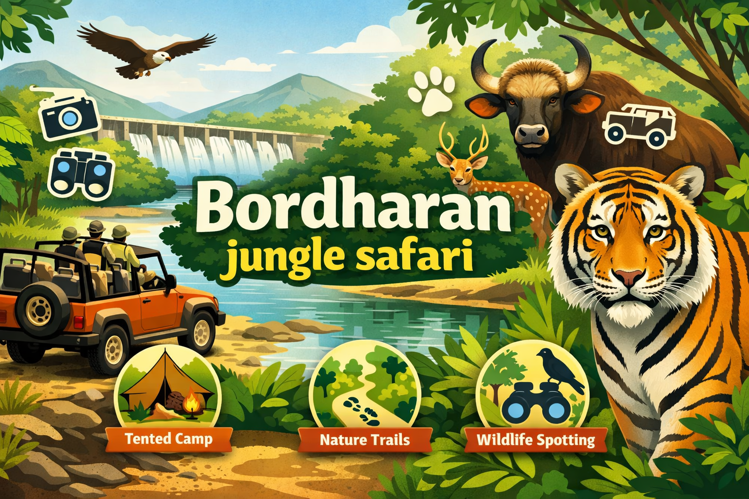 Bordharan jungle safari
